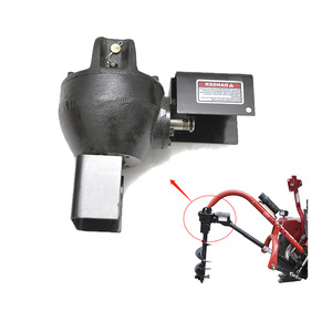 Boîte de vitesses agricole pour épandeur d'engrais, motoculteur, tarière, rapport 1:1, 7 tr/min, engrenage conique, 20 kg, garantie 3 ans, Hzpt - Product Image 2