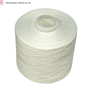 Sin nudos <span class=keywords><strong>TFO</strong></span> Twisting 19/<span class=keywords><strong>2</strong></span> China teñido cono hilado 100% poliéster hilo de coser patrón crudo ecológico Tex 62,16 personalizable - Product Image 1