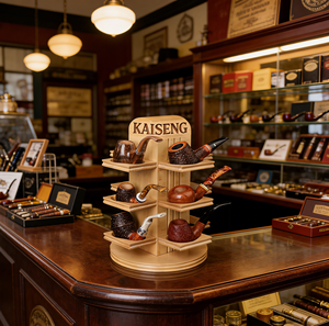 Expositor de Pipas de Tabaco de Madera de Arce, Roble y Cerezo Personalizado de Fábrica China con Función DIY para Tiendas - Product Image 3