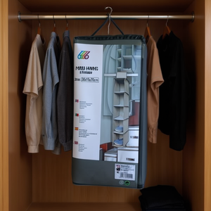 Bolsa de Almacenamiento Colgante Mnj de 5 Capas, 30x15x70cm, Organizador de Armario - Product Image 2