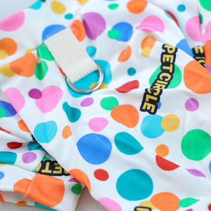 PETCIRCLE Ropa para Mascotas para Primavera y Otoño: Mono Floral Lindo y Suave para Perros Pequeños y Cachorros - Product Image 4