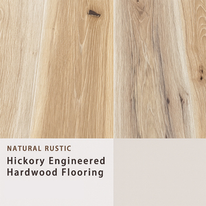 JXZ Free Sample Usa Stock Hickory <b>Engineered</b> Wood <b>Flooring</b> Scratch Resistant Warm Tone Wood <b>Flooring</b> for Kitchen Family Room - Product Image 4