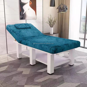 Lit <span class=keywords><strong>de</strong></span> <span class=keywords><strong>massage</strong></span> réglable pour salon <span class=keywords><strong>de</strong></span> beauté et spa, avec trou dorsal, idéal pour les centres <span class=keywords><strong>de</strong></span> bien-être - Meuble <span class=keywords><strong>de</strong></span> salon économique - Product Image 2