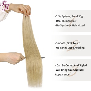 Extensions de cheveux à bandes adhésives FH Wholesale Grade 11a, cheveux humains européens lisses doublement étirés - Product Image 5