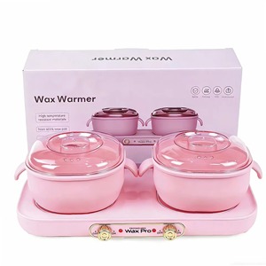 Chauffe-cire pliable en silicone à double pot de 800 ml, antiadhésif et facile à nettoyer - Product Image 4