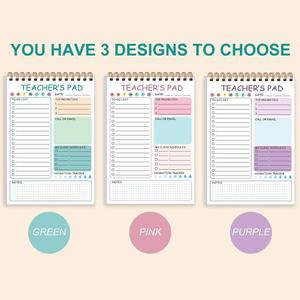 OEM Pastel màu-cuộn dây kế hoạch 2025 xoắn ốc máy tính xách tay cho giáo viên kế hoạch hàng tuần lật lịch trình tự kỷ luật giấy bìa danh sách việc cần làm - Product Image 3