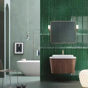 Gạch Men Cổ Điển Bằng Gốm Thủ Công Gạch Thủ Công Phòng Tắm Nhà Bếp Khách Sạn Bằng Gốm Nghệ Thuật Thủ Công 500Mm * 200Mm - Product Image 4