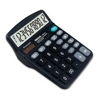 Calculatrice électronique de bureau solaire à 12 chiffres OS-837, personnalisable en plastique, marque très vendue
