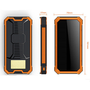 Banco de Energía Solar WODONN F5 de 20000mAh, Impermeable, con Brújula, Carga en Exteriores - Product Image 3