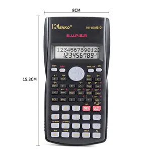 Studenten Examenspecifieke Multifunctionele Plastic Zwarte Wetenschappelijke <span class=keywords><strong>Calculator</strong></span> Batterij Aangedreven Groothandel - Product Image 6