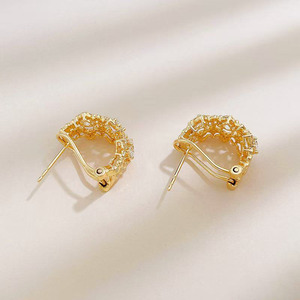 <span class=keywords><strong>Pendientes</strong></span> de Oro Amarillo de 18K con Diamantes Cultivados en Laboratorio, <span class=keywords><strong>Pendientes</strong></span> de Clip con Diamantes Cultivados en Laboratorio, <span class=keywords><strong>Pendientes</strong></span> con Cuentas - Product Image 2