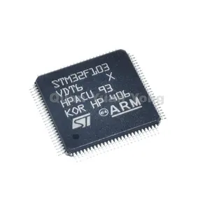 STM32F103VDT6 집적 회로 신뢰할 수 있는 공급업체 LQFP100 32F103VDT6 공급 IC 칩 BOM 목록 서비스 STM32F103