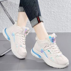 <span class=keywords><strong>Scarpe</strong></span> Invernali da <span class=keywords><strong>Donna</strong></span> in Peluche Caldo, <span class=keywords><strong>Scarpe</strong></span> da Corsa di Lusso, <span class=keywords><strong>Scarpe</strong></span> Casual Giovanili con Contrasto di Colori - Product Image 3