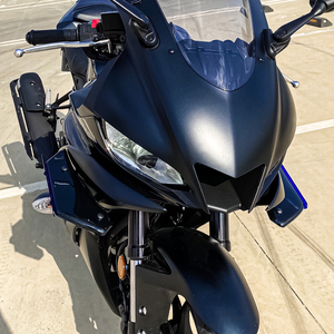 Kit <span class=keywords><strong>de</strong></span> Alerones Aerodinámicos para Motocicleta, Alerón Fijo para Yamaha YZF-R25 2019 2020 2021 <span class=keywords><strong>2022</strong></span> - Product Image 4