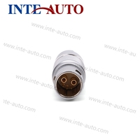 Conector Coaxial RF Macho SMB C100 de 50 Ohmios para Equipos de Comunicación, Híbrido de Plástico y Metal