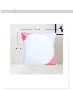Federa per cuscino con stampa fotografica a sublimazione con <span class=keywords><strong>Design</strong></span> personalizzato copri cuscino con motivo animale e vegetale in bianco - Product Image 4