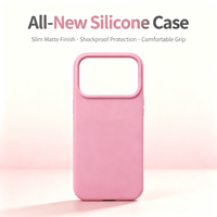 Funda Protectora de Silicona Premium para iPhone 18 Pro Max 13 14 15 16 17 Pro S26 Ultra S24, Fundas de Silicona para Teléfono