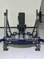 Equipo de Fitness Comercial ROSEN para Entrenamiento de Espalda y Pecho, de Acero Galvanizado, con 3mm de Grosor de Pared, para Quema de Grasa, Orbital Row