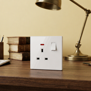 Prise murale électrique multifonctionnelle pour la maison, interrupteur mural <span class=keywords><strong>de</strong></span> luxe avec plaque frontale en verre trempé, <span class=keywords><strong>prises</strong></span> et interrupteurs électriques muraux - Product Image 3