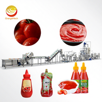 Ligne de production automatique de purée de tomates contrôlée par PLC ORME, machine de transformation alimentaire multifonctionnelle en acier inoxydable 304