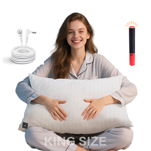 Vỏ gối nối đất, 5% sợi bạc + 95% vỏ gối nối đất bằng cotton mềm với dây nối đất để cải thiện giấc ngủ - Product Image 5