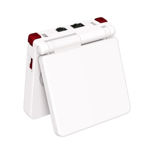 Kit de remplacement complet de boutons Premium 10 en 1 pour manette Gameboy Advance SP - Rouge vampire personnalisé - Product Image 6