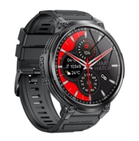 Smartwatch Sportivo K66 per Esterni con Schermo IPS da 1,85 Pollici, Batteria a Lunga Durata da 730mAh, Oltre 100 Modalità Sportive, Chiamate BT, Impermeabile 3ATM
