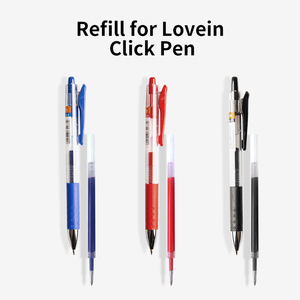 <span class=keywords><strong>Ricariche</strong></span> per Penne Gel di Alta Qualità Marca Zhixin, Punta 0.5mm, Inchiostro Blu/Nero/Rosso, Penna a Sfera in Plastica per Ufficio e Scuola - Product Image 6
