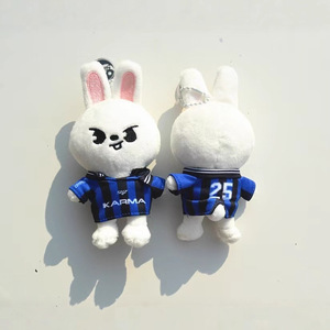 Hot Wholesale Soft Eco-Friendly PP Cotton KPOP Idol Cartoon Mi Rabbit Plush <b>Backpack</b> Keychain - Product Image 4