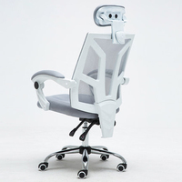 Hot Silent Wheels Chaise d'ordinateur de bureau pivotante Chaise de bureau ergonomique de haute qualité confortable