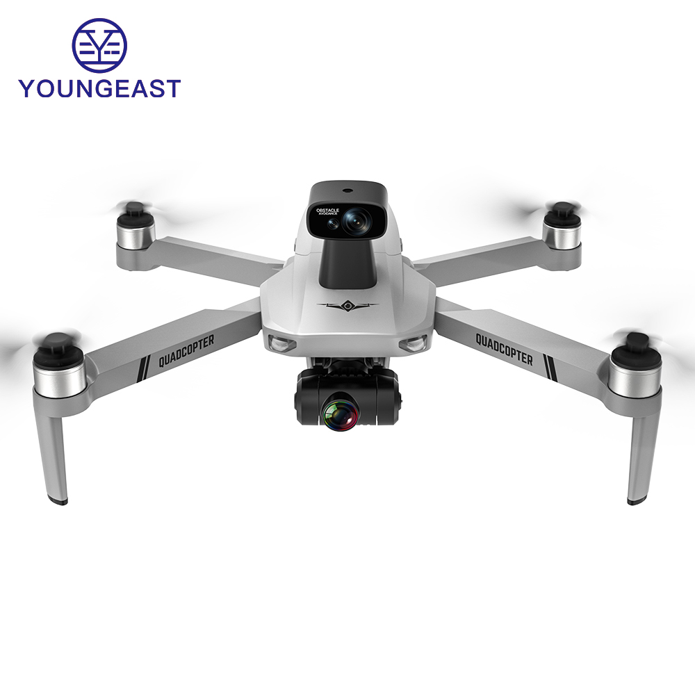 Радиоуправляемые дроны Youngeast KF102 Max с hd-камерой и gps лазерным обходом препятствий 360 градусов Дрон 4K