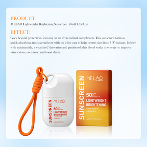 <span class=keywords><strong>Protector</strong></span> <span class=keywords><strong>Solar</strong></span> Iluminador Ligero con Vitamina C y Niacinamida, <span class=keywords><strong>Sin</strong></span> Residuos Blancos, Unifica el Tono de Piel, Cuidado <span class=keywords><strong>Solar</strong></span> Diario SPF50 PA++++, Marca Privada - Product Image 6