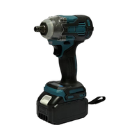 Perceuse-visseuse sans fil électrique 21V OEM industrielle personnalisable, clé à chocs sans balais rechargeable au lithium, outil de piquage en acier inoxydable