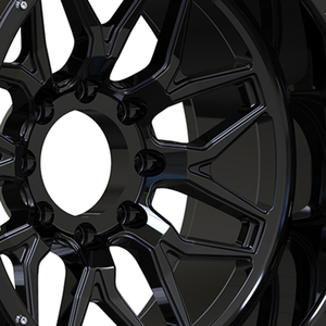 Tùy Chỉnh Off-Road Vành 15 16 17 18 19 20 21 22 23 24 Inch Màu Đen Với Đinh Tán Sâu Món Ăn Nhôm Hợp Kim Bánh Xe Cho Dodge Ram 2500 - Product Image 4