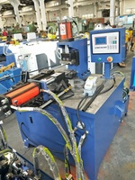 Machine à chanfreiner automatique hydraulique CARE CH-60 pour extrémités de tuyaux en acier, angle de coupe 45-90° pour tuyaux de 60 mm, bon état de soudure, neuve