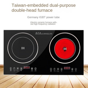 Calentadores infrarrojos de cerámica eléctricos de alta calidad de 3500W, cocina de inducción, electrodoméstico de cocina de acero inoxidable, perilla de aluminio holandesa - Product Image 4