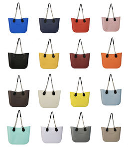 Italy <span class=keywords><strong>OBag</strong></span> Sac fourre-tout EVA de grande capacité avec double sangle de chaîne en T Portable et résistant à l'eau pour la plage et le shopping Fairybag - Product Image 4