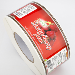 ملصقات مخصصة مقاومة للماء من الفينيل لتغليف عبوات التوابل ومربى الفراولة والصلصة والعسل والطعام، ملصقات لفافة للحاويات - Product Image 3