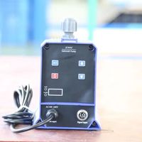 Pompe doseuse automatique à diaphragme solénoïde pour liquides chimiques (chlore) pour le traitement des eaux usées, certifiée CE