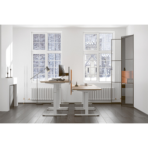 High Quality Ergonomic Office Electric Table <b>Motorized</b> Sit <b>Standing</b> <b>Desk</b> Height Adjustable <b>Desk</b> - Product Image 4