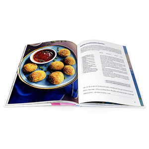 Kookboekdrukwerk, boekenprint, op maat gemaakte full colour receptenboeken - Product Image 4