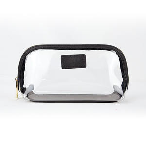 Mayorista Marca <span class=keywords><strong>de</strong></span> Lujo Logo <span class=keywords><strong>Nombre</strong></span> Señoras Viaje Cremallera Ceja Lápiz Bolsa PVC <span class=keywords><strong>Transparente</strong></span> Maquillaje Organizador Bolsa <span class=keywords><strong>de</strong></span> Cosméticos para Mujeres - Product Image 4