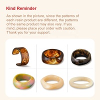 Pulseras Elásticas de Acrílico con Cuentas Gruesas Efecto Marmolado para Mujer, Lujosas y Coloridas, de Resina Geométrica, Venta al por Mayor