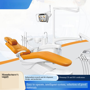 Fauteuil <span class=keywords><strong>dentaire</strong></span> électrique à <span class=keywords><strong>prix</strong></span> de gros <span class=keywords><strong>d</strong></span>'usine chinoise avec construction en métal et plastique, équipement médical certifié CE - Product Image 1