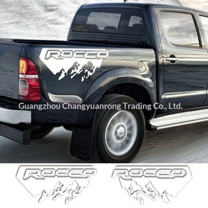 Autocollant exclusif pour benne de pick-up, décoration personnalisée, style géométrique <span class=keywords><strong>ROCCO</strong></span>, pour bas de caisse et arrière - Product Image 4