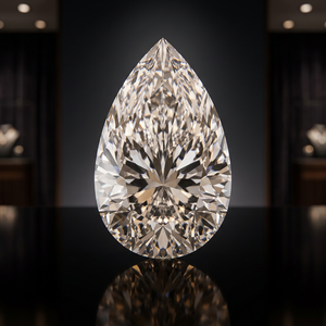 Diamante Cultivado en Laboratorio con Certificación IGI, 3 Ct, Forma de Pera, F VVS2, Suelto para Joyería - Product Image 3