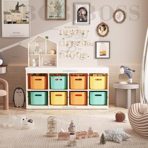 China Wholesale Multifunctional Plastic Car Storage Box <b>Bins</b> with Handles <b>Lid</b> for Laundry Toys Clothes - Product Image 2