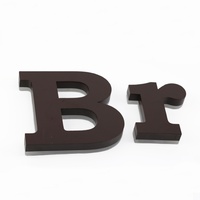 Enseigne personnalisée en acrylique et acier inoxydable, lettres 3D LED rétroéclairées, logo mural pour la publicité et l'utilisation automobile, étanche IP65