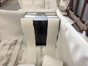 Đá Bazan đen đánh bóng đá granit Đen Mông Cổ tuyệt đối tấm đá granit Đen cắt kích thước gạch cho sàn lát đá - Product Image 6