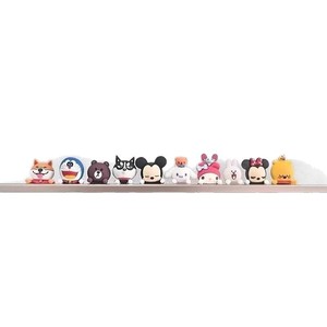 การ์ตูนน่ารัก 3D ฟิกเกอร์สำหรับแล็ปท็อปโทรศัพท์แท็บเล็ตหน้าจอโต๊ะตกแต่งรถ - Product Image 5